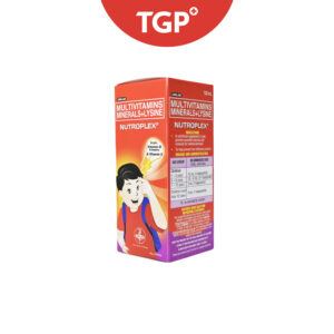 NUTROPLEX Multivitamins + Minerals + Lysine Syrup - 120ml - Image 2