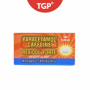 REXIDOL FORTE Paracetamol + Caffeine Tablet - 500mg/65mg-10pcs - Image 2