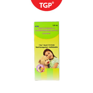 DISUDRIN Phenylephrine + Chlorpheniramine Syrup Fruit Flavor 5mg/1mg per 5ml -120ml - Image 1