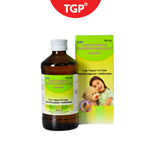 DISUDRIN Phenylephrine + Chlorpheniramine Syrup Fruit Flavor 5mg/1mg per 5ml -120ml - Image 3
