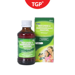 NEOZEP Phenylephrine + Chlorpheniramine + Paracetamol Syrup 2.5 mg/0.5 mg/125 mg per 5ml - 60 ml - Image 3