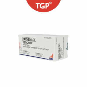 Rx: BETACARD Carvedilol Tablet - 25mg - Image 2