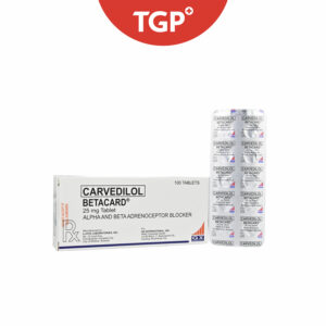 Rx: BETACARD Carvedilol Tablet - 25mg - Image 3