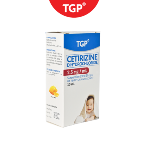 TGP Cetirizine diHCl Oral Drops 2.5 mg - 10 ml - Image 2