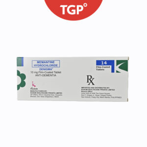 Rx: DENIGMA Memantine Hydrochloride Film‑Coated Tablet - 10mg