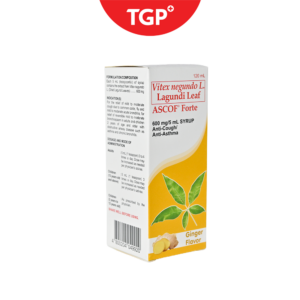 ASCOF FORTE Vitex negundo (Lagundi) + Ginger Syrup 600mg -120 ml - Image 2