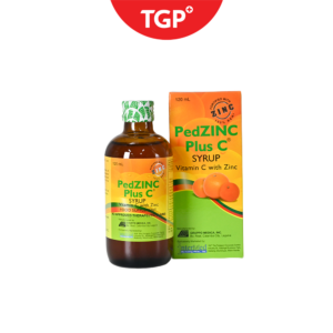 PEDZINC PLUS C Vitamin C + Zinc Syrup - 120ml - Image 3