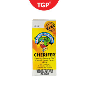 CHERIFER Vitamin + CGF + Taurine + Lysine + Zinc Syrup - 120ml - Image 1