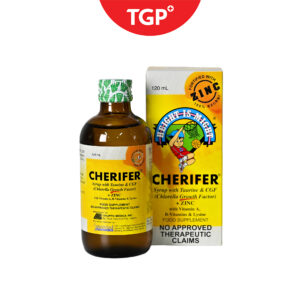 CHERIFER Vitamin + CGF + Taurine + Lysine + Zinc Syrup - 120ml - Image 3