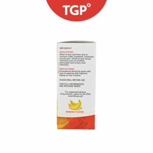 Rx: TGP Paracetamol Suspension 250mg - 5ml/60ml - Image 2