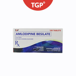Rx: TGP Amlodipine Besilate Tablet - 5mg - Image 1