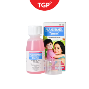 TEMPRA Paracetamol Syrup Strawberry Flavor 120 mg- 5 ml/60ml - Image 3