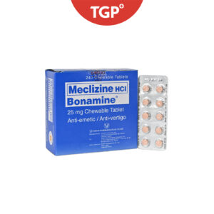 BONAMINE Meclizine Hydrochloride Chewable Tablet - 25mg - 10pcs - Image 1