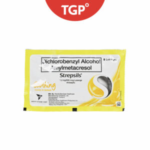 STREPSILS Dichlorobenzyl Alcohol + Amylmetacresol Lozenges Honey & Lemon Flavor 8s