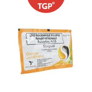 STREPSILS Dichlorobenzyl Alcohol + Amylmetacresol + Vitamin C Lozenges Orange Flavor 8s - Image 3