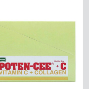 POTEN‑CEE + C Vitamin C + Collagen Capsule 10pcs