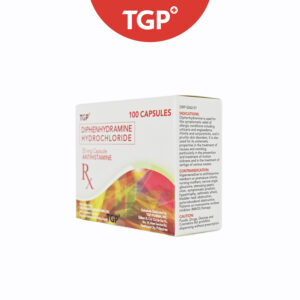 Rx: TGP Diphenhydramine Capsule 25mg - 1pc - Image 2