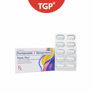 Rx: PANTOPLUS Pantoprazole + Domperidone Capsule - 40mg/30mg - Image 3