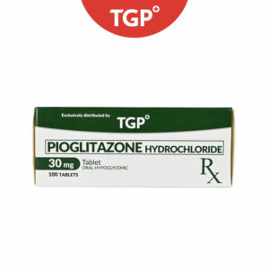 Rx: TGP Pioglitazone HCl Tablet - 30mg - One Tablet