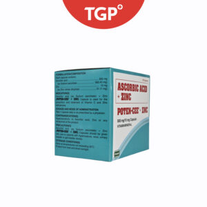 POTENCEE + ZN Ascorbic Acid + Zinc Capsule - 500mg/10mg-10pcs - Image 3