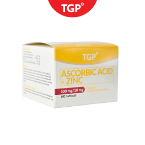 TGP Ascorbic Acid + Zinc Capsule - 500 mg/10 mg-10pcs - Image 2