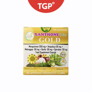 XANTHONEPLUSGOLD Mangosteen + Ampalaya + Malunggay + Garcinia + Spirulina Herbal Capsule - 550mg - 10pcs - Image 2