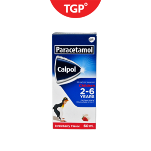 CALPOL Paracetamol Suspension Strawberry Flavor 120mg - 5ml/60ml