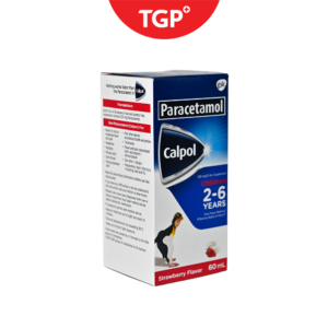 CALPOL Paracetamol Suspension Strawberry Flavor 120mg - 5ml/60ml - Image 2