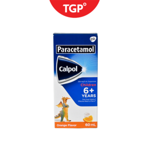 CALPOL Paracetamol Suspension Orange Flavor 250mg - 5ml/60ml - Image 1
