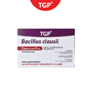 TGP Bacillus clausii Vial 2 Billion - 5ml - 10pcs - Image 1