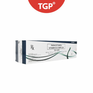 Rx: PBCARE Paracetamol + Vitamin B Complex Film Coated Tablet - 500mg/50mg/100mg/100mg - Image 2