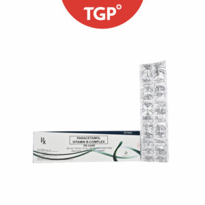 Rx: PBCARE Paracetamol + Vitamin B Complex Film Coated Tablet - 500mg/50mg/100mg/100mg - Image 3