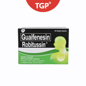 ROBITUSSIN Guaifenesin Softgel Capsule - 200mg-100pcs - Image 1