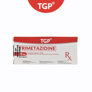 Rx: TGP Trimetazidine Hydrochloride Modified‑Release Tablet - 35mg - One Tablet - Image 1