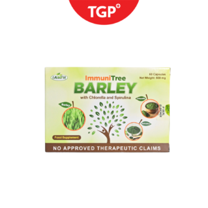 IMMUNITREE Barley Chlorophyll + Spirulina Capsule - 500mg - 10pcs - Image 4