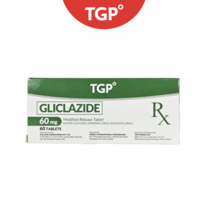 Rx: TGP Gliclazide MR Tablet - 60mg - One Tablet