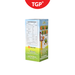 GROWBIBO CGF + Omega‑3 + Malunggay + Taurine + Lysine + Zinc Syrup - 120ml - Image 2