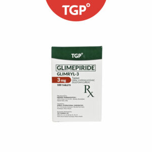Rx: GLIMRYL‑3 Glimepiride Tablet - 3mg