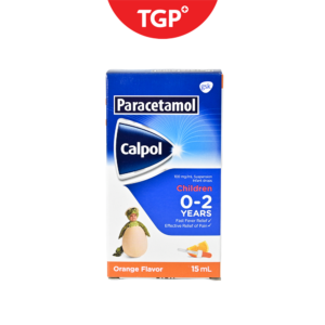 CALPOL Paracetamol Suspension Drops Orange Flavor 100mg per ml -15ml