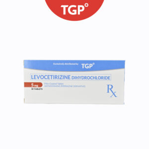 Rx: TGP Levocetirizine Dihydrochloride Film‑Coated Tablet 5mg - 1pc