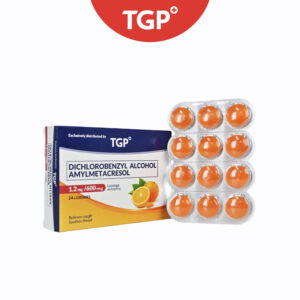 TGP Dichlorobenzyl Alcohol + Amylmetacresol Orange Lozenge 6pcs