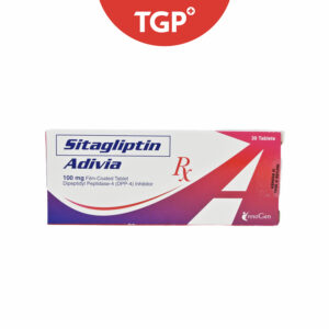 Rx: ADIVIA Sitagliptin Film‑Coated Tablet - 100mg