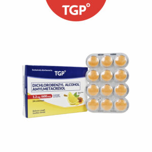 TGP Dichlorobenzyl Alcohol + Amylmetacresol Lozenge Honey & Lemon - 6pcs