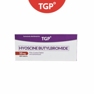TGP Hyoscine‑N‑Butylbromide Film‑Coated Tablet - 10mg-10pcs - Image 2