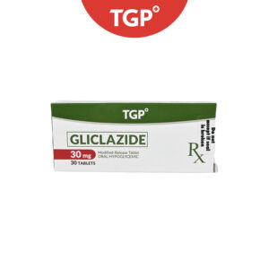 Rx: TGP Gliclazide Modified‑Release Tablet - 30mg - One Tablet - Image 1