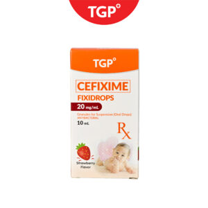 Rx: FIXIDROPS Cefixime Oral Drops Strawberry Flavor 20mg per - 10ml