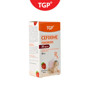Rx: FIXIDROPS Cefixime Oral Drops Strawberry Flavor 20mg per - 10ml - Image 2