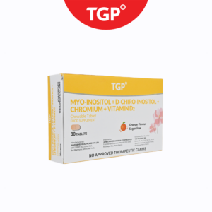 TGP Myo‑Inositol + D‑Chiro‑Inositol + Vitamin D2 Chewable Tablet - 10pcs - Image 2