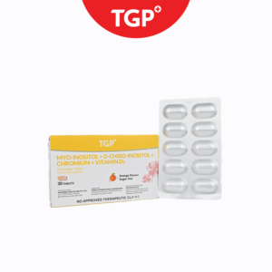TGP Myo‑Inositol + D‑Chiro‑Inositol + Vitamin D2 Chewable Tablet - 10pcs - Image 1