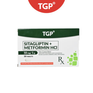 Rx : TGP Sitagliptin + Metformin Film‑Coated Tablet - 50mg/1g - 1 Tablet Only - Image 4